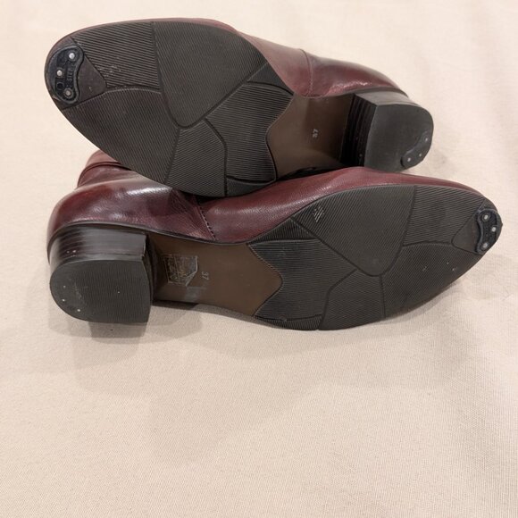 Spring Step Stockholm Booties in Bordeaux - Women's sz 7 - Picture 9 of 12